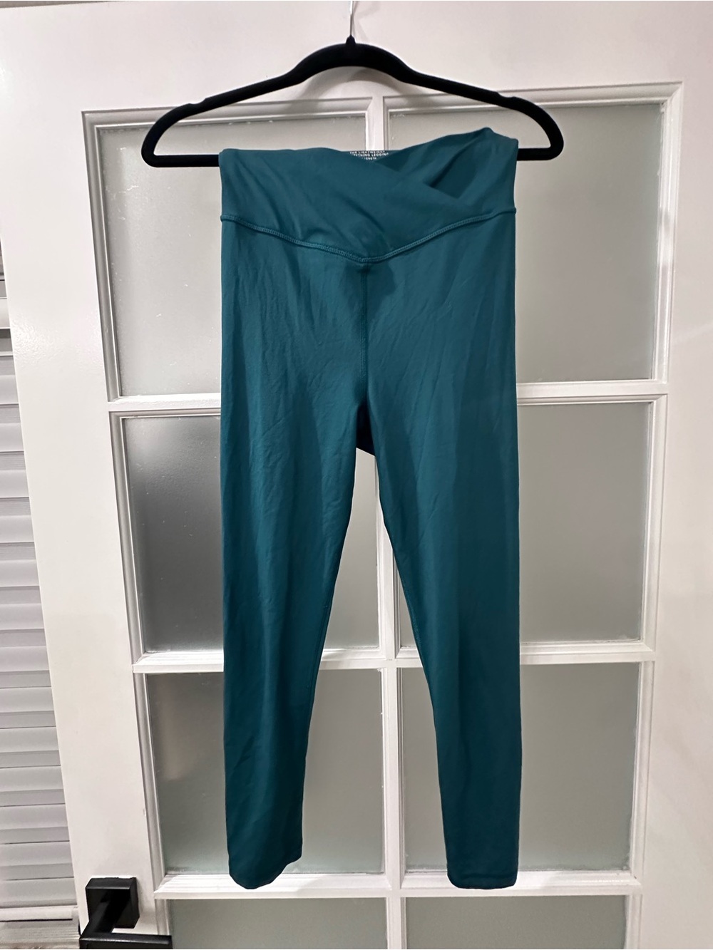 American Eagle Lightweight Everything Crossover 7/8 Leggings Small Teal